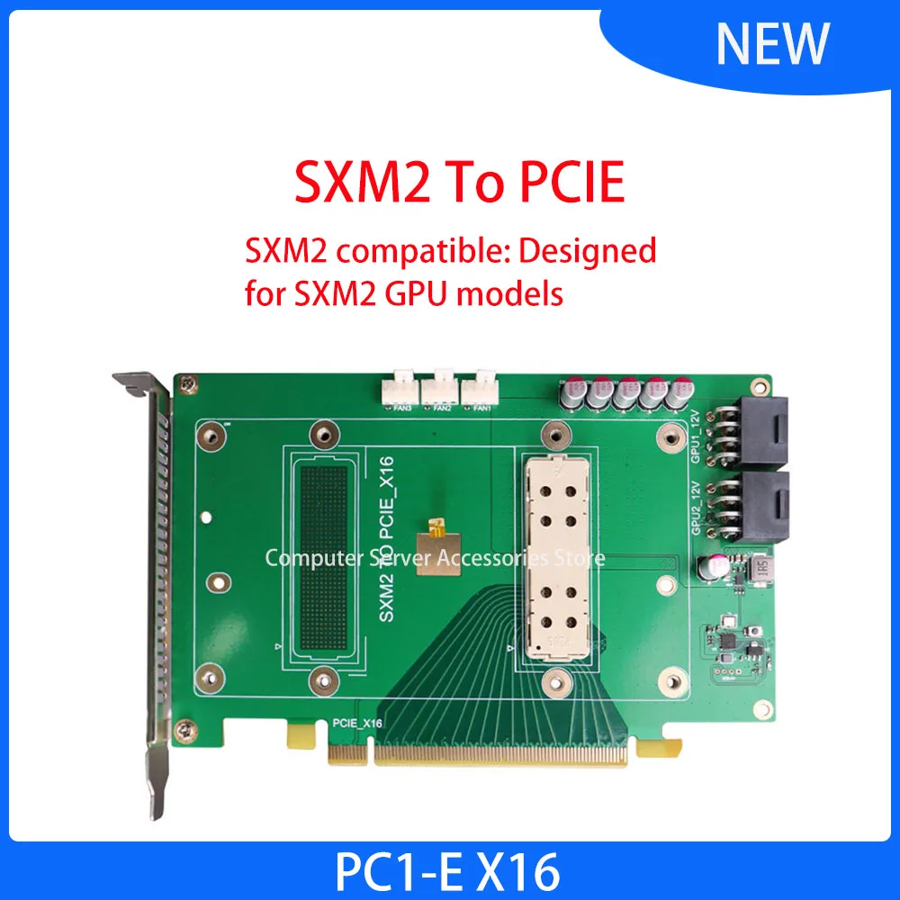 Акселераторная карта GPU V100 SXM2 16 ГБ32 ГБ для Tesla, плата расширения PCIe SXM2 32 ГБ с контролем температуры (art.: 3920da252efdd) - 3920da252efdd