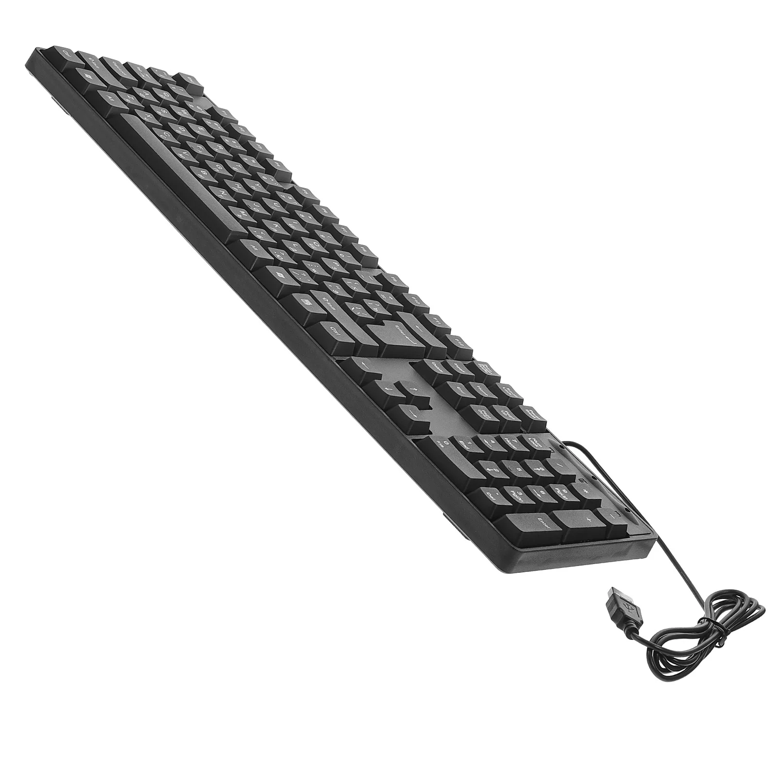 

Keyboard Laptop Wired Mouse Combo Notebook Computer Supply Quiet Abs Accessory Work