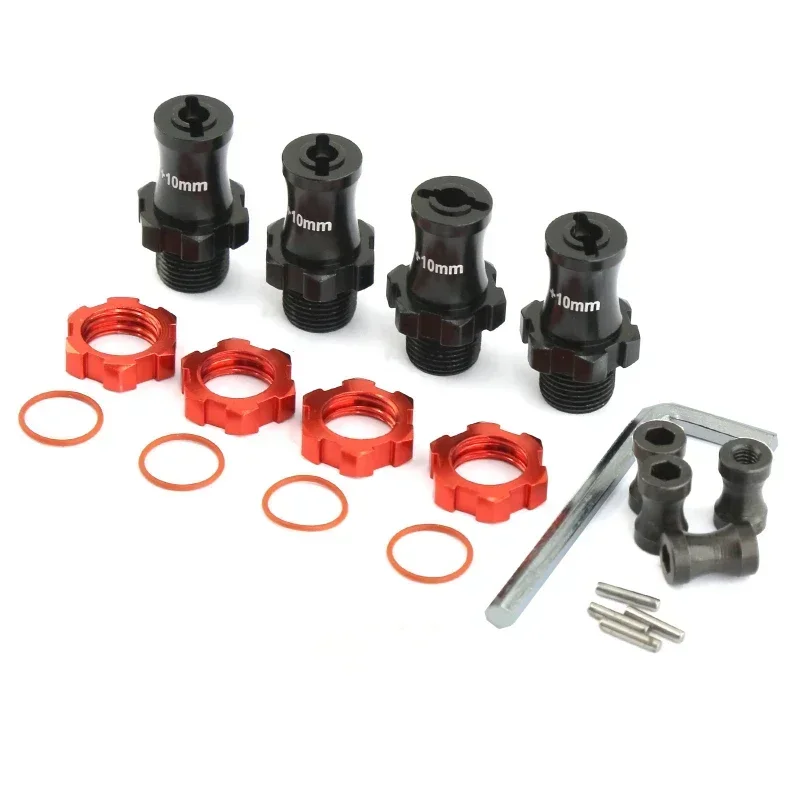 Металлический удлиненный адаптер шестигранной ступицы колеса 17 мм для Trxs Slash 2WD