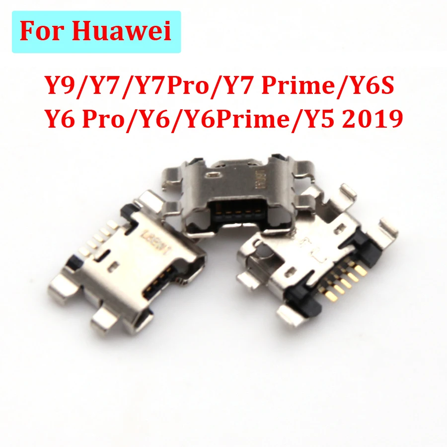 

Зарядная док-станция с USB-разъемом для Huawei Y6 Prime Y9 Y5 2018 Y7Pro Y7 Pro P Smart Plus 2019 G10 Plus, 50 шт.