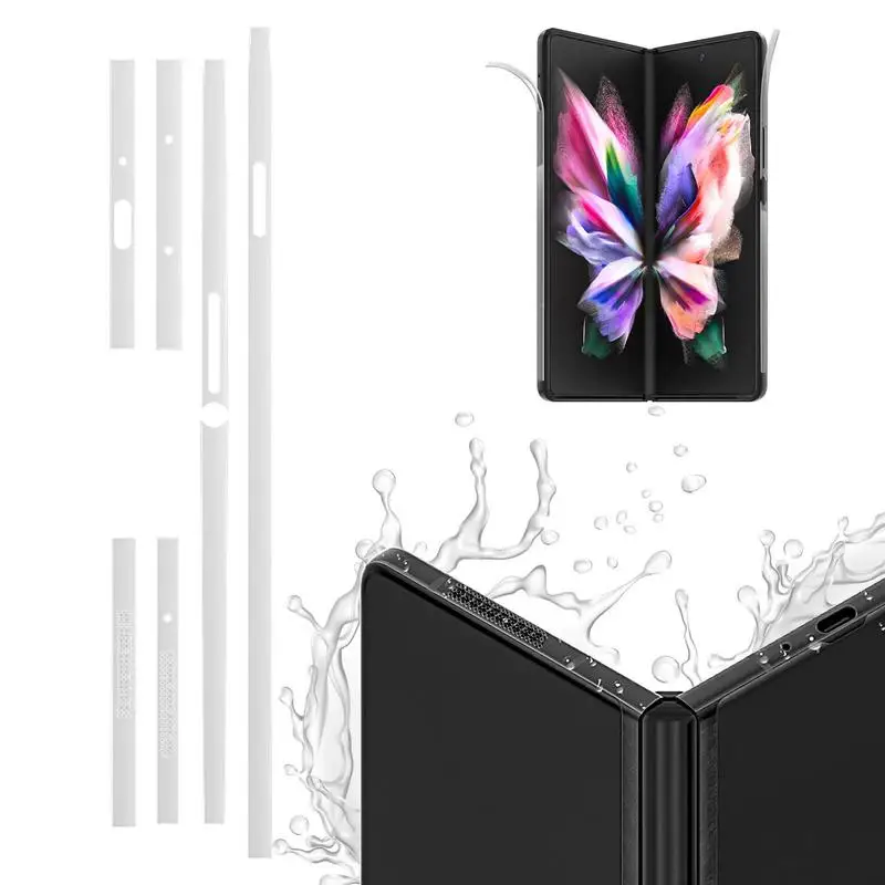 

Phone Side Sticker Frame Film Frosted Film Phone Protective Border Sticker Dustproof Mobile Phone Sides Sticker Frame Film