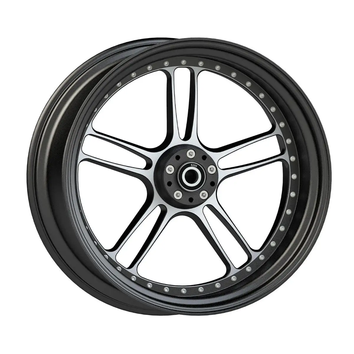 Фото Мотоциклетный обод переднего и заднего колеса для Harley Touring 09-Later Street Road Road King Electra Tri, 17x3.0 дюймов №1