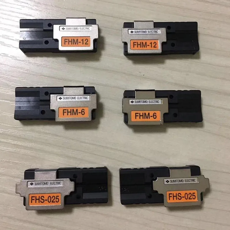 Original Sumitomo T-66 T-71M T-81M T-201Fiber Fusion Splicer Ribbon Fiber Holder FHS-025 FHS-09 FHM-6 FHM-4 FHM-12 Fiber Clamp
