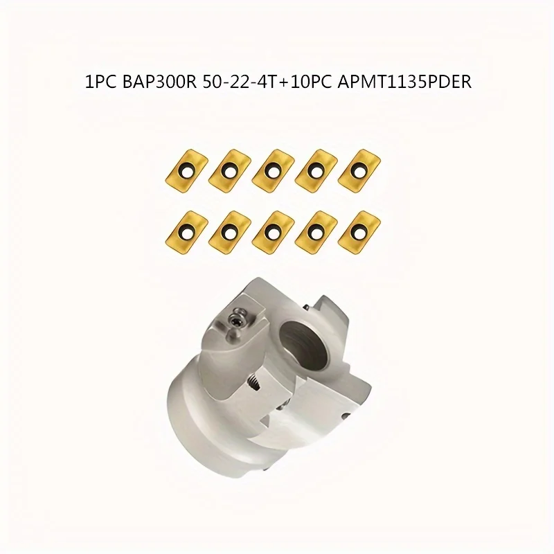10 шт. карбид вольфрама APMT1135PDER BAP300R BAP400R EAP 40-22-4T 50-22-4T 63-22-6T режущий инструмент с