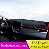 car dashboard covers dash mat for toyota corolla 2019 2020 auto non slip sun shade pads carpet interior accessories
