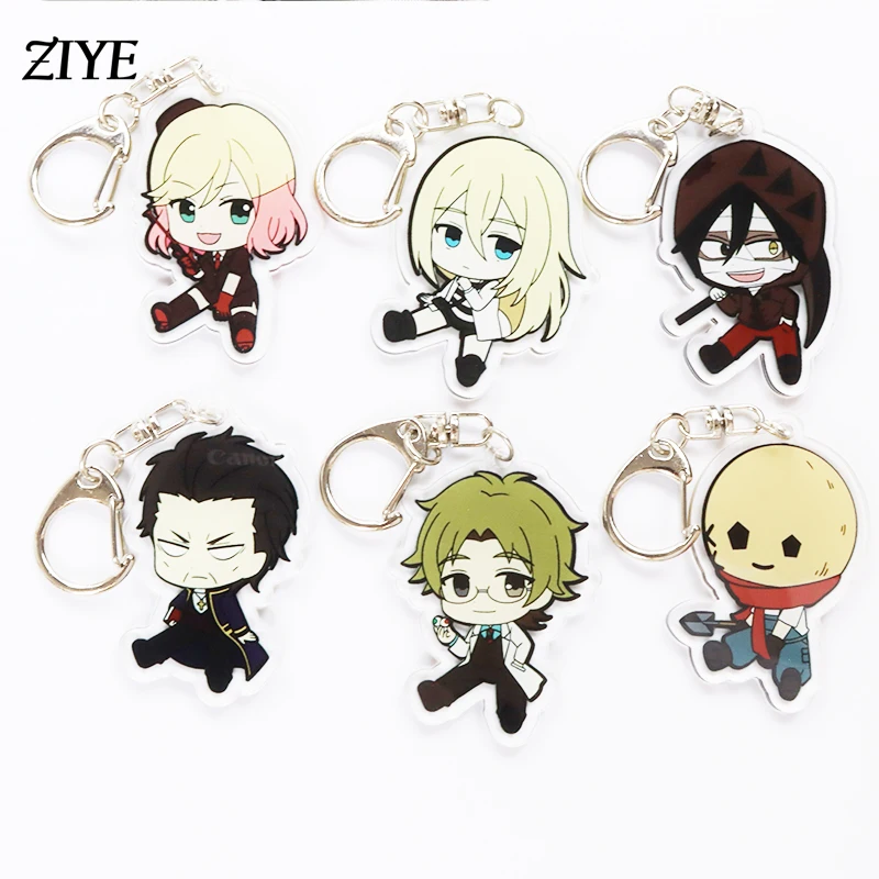 

Anime Angels of Death Acrylic Keychain Rachel Gardner Ray Double Sided Key Chain Perfect Car Keyring Pendants Jewelry Fans Gifts