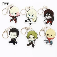 anime angels of death acrylic keychain rachel gardner ray double sided key chain perfect car keyring pendants jewelry fans gifts