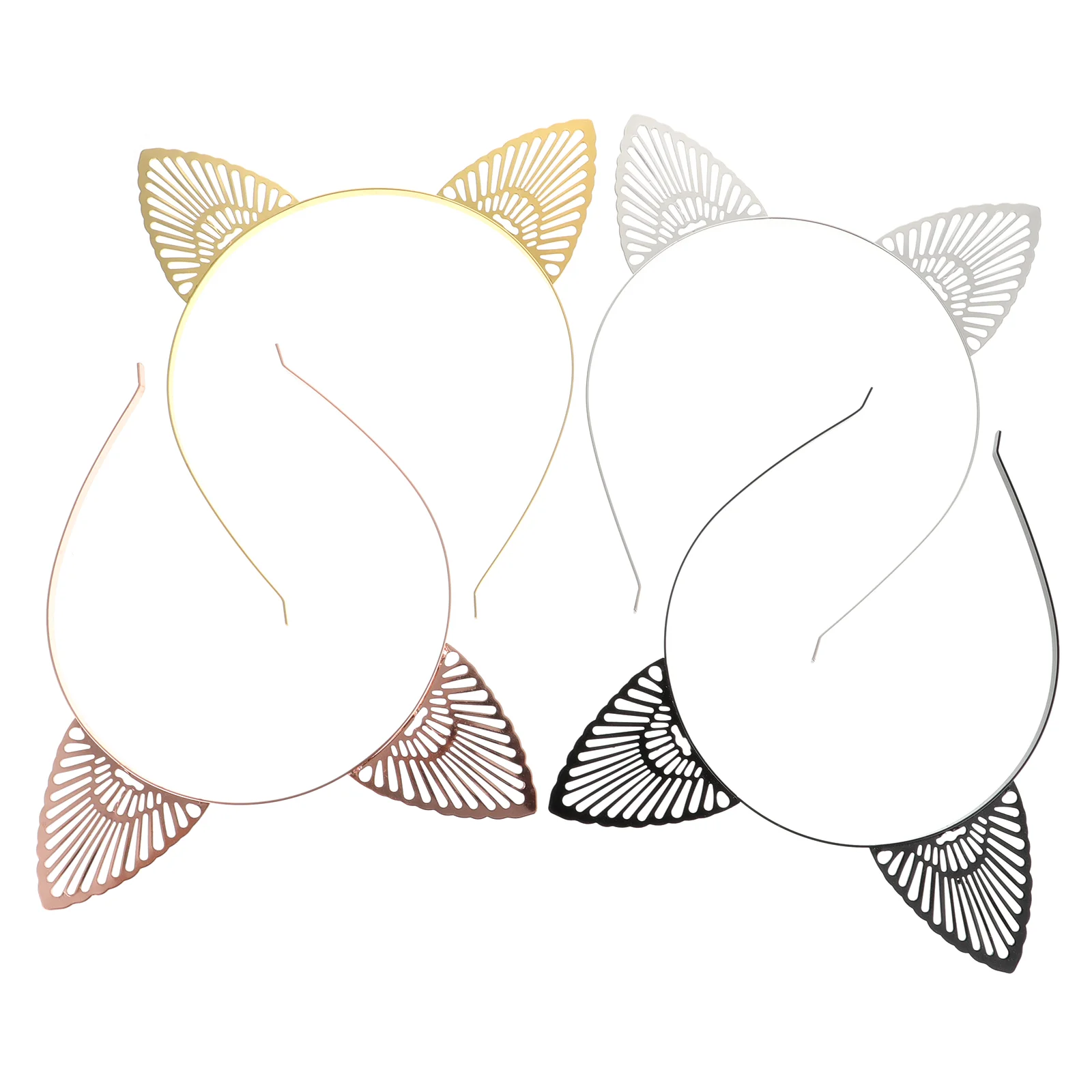 

Cat Ears Headband Children Hairband Party Costume Accessory Cosplay Kit Animal Hat Accessories