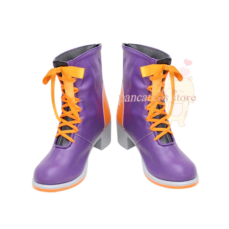 

Pretty Derby Rice Shower Cosplay Shoes Comic Anime Game Cos Long Boots Cosplay Costume Prop Shoes for Con Halloween Party