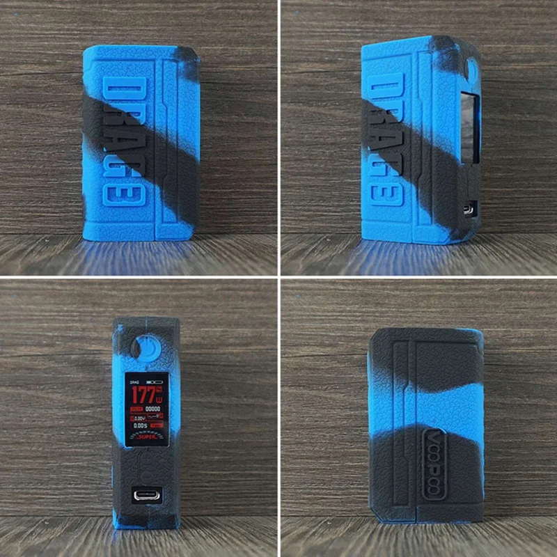 Силиконовый чехол для Voopoo Drag 3 текстурный защитный резиновый | Дом и сад