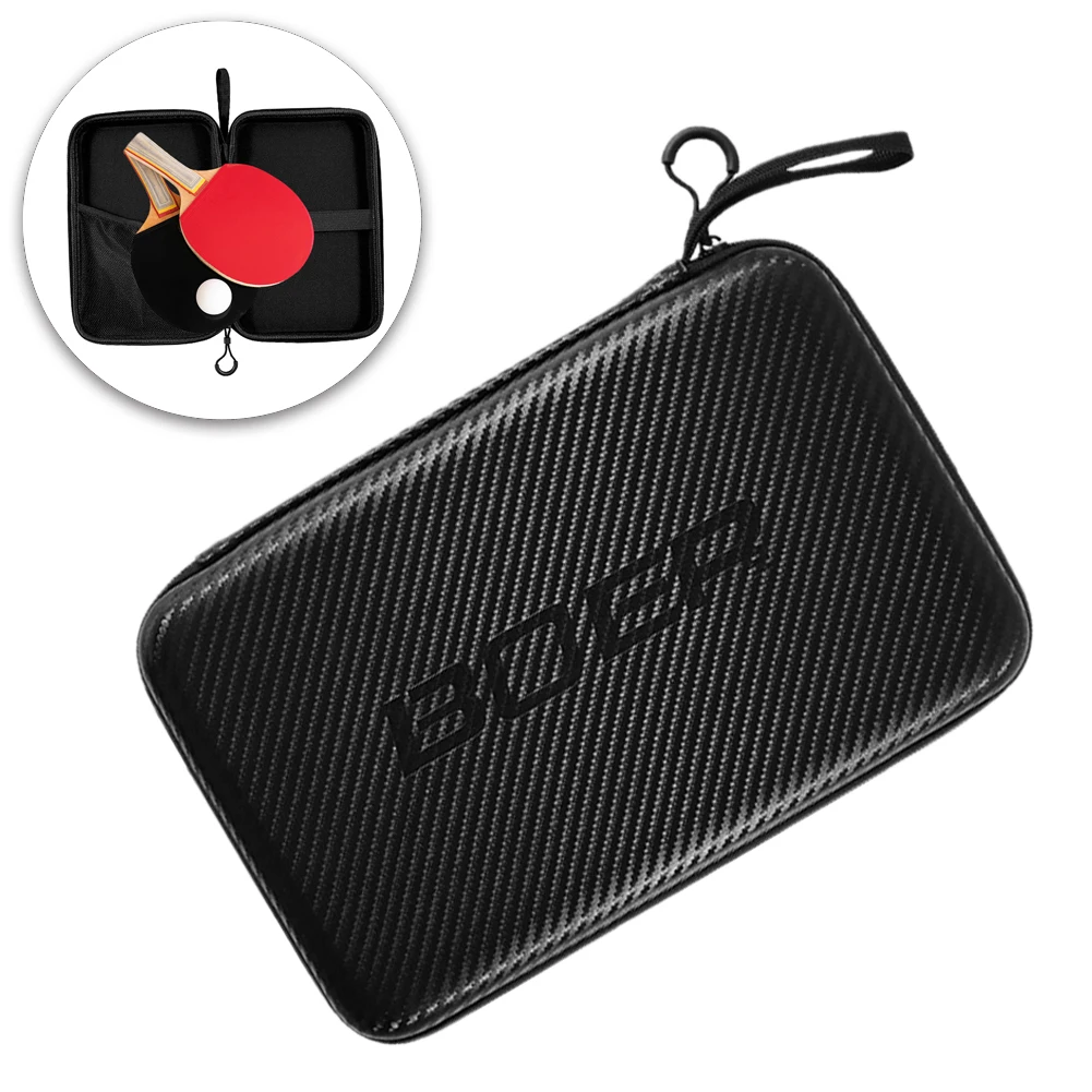 1pc Table Tennis Bag Bat Cover Paddle EVA Hard Racket Bags Ping Pong Package Waterproof Shock-resistant Drop-resistant Case