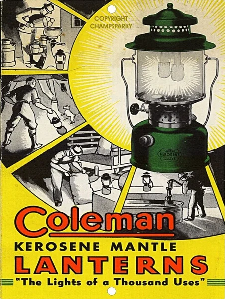 

Керосиновый Фонарь Coleman, металлический жестяной знак