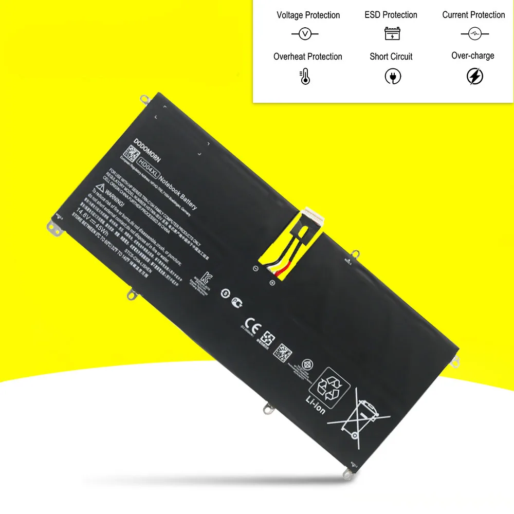 Аккумулятор HD04XL для ноутбука серии HP Envy Spectre XT 13 13-2021TU 13-2120TU 13-2000EG Pro HSTNN-IB3V TPN-C104 14 8 В