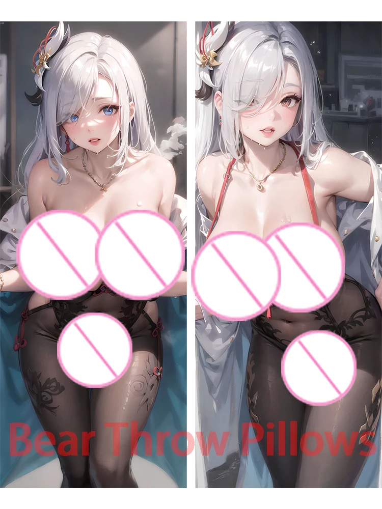 

Dakimakura anime дакимакура Двусторонняя накидка на подушку Dakimakura с крупной грудью в стиле аниме Shenhe AI