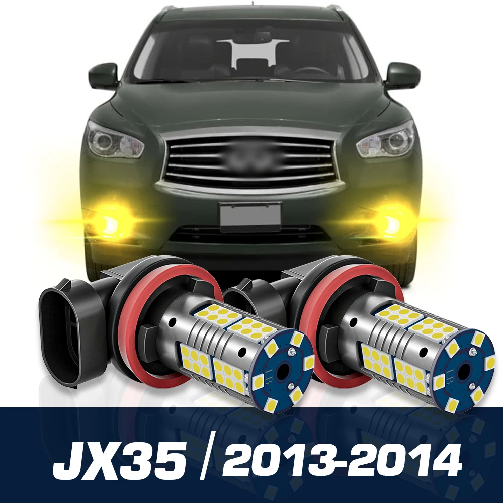 

2pcs LED Fog Light Canbus Accessories For Infiniti JX35 2013 2014