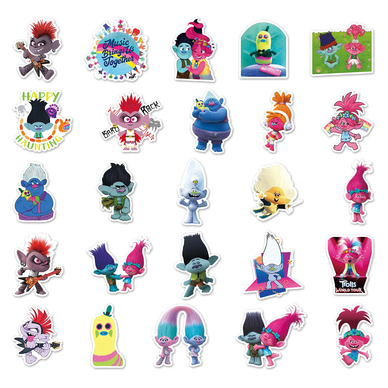 50 шт. водонепроницаемые наклейки для детей |