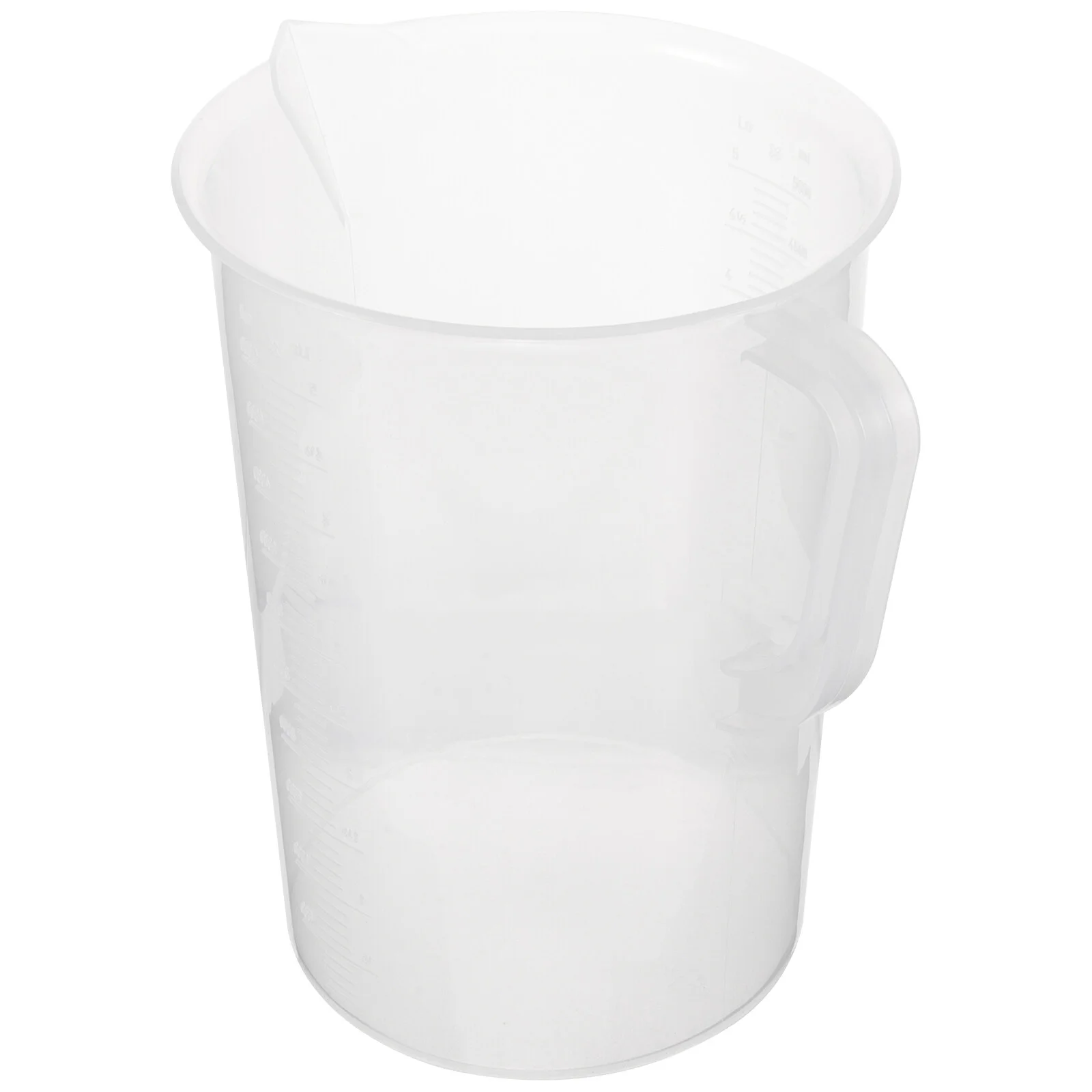 

Plastic Measuring Cups Beaker Household Graduated Fuel Oil Clear Apartment Essentials Large Capacity