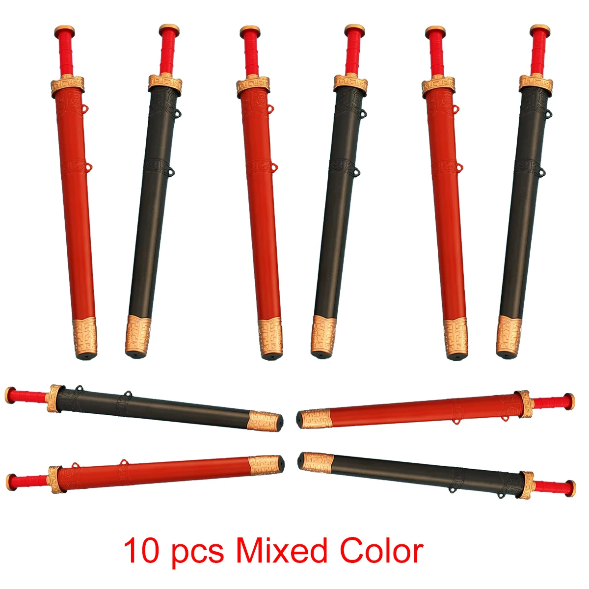 

1-2-10 Шт. Креативных Милых Канцелярских Принадлежностей Для Офиса И Школы С Дизайном В Виде Меча, Гелевая Ручка 0,5 Мм, Черная