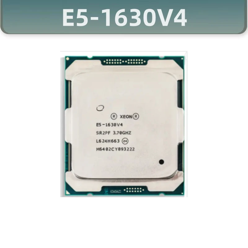 

E5-1630v4 For Xeon Processor Cpu 3.7ghz 14nm 140w Lga 2011-3 Used