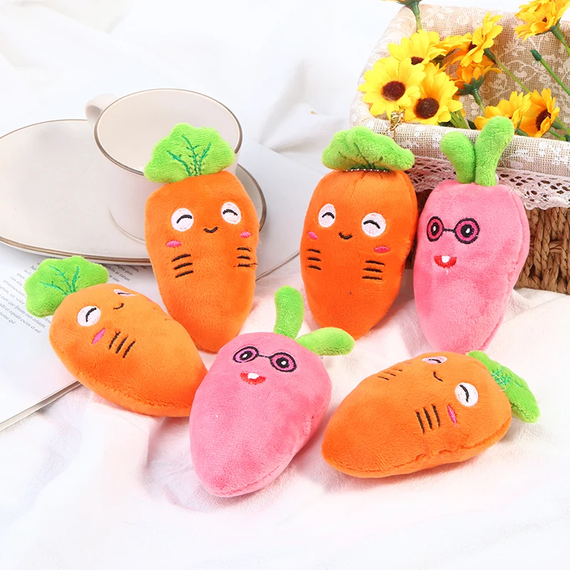 

Брелок для ключей с забавными овощами и морковкой, плюшевая игрушка, кольцо для ключей, подвеска для сумки, декоративная игрушка, ювелирные ...