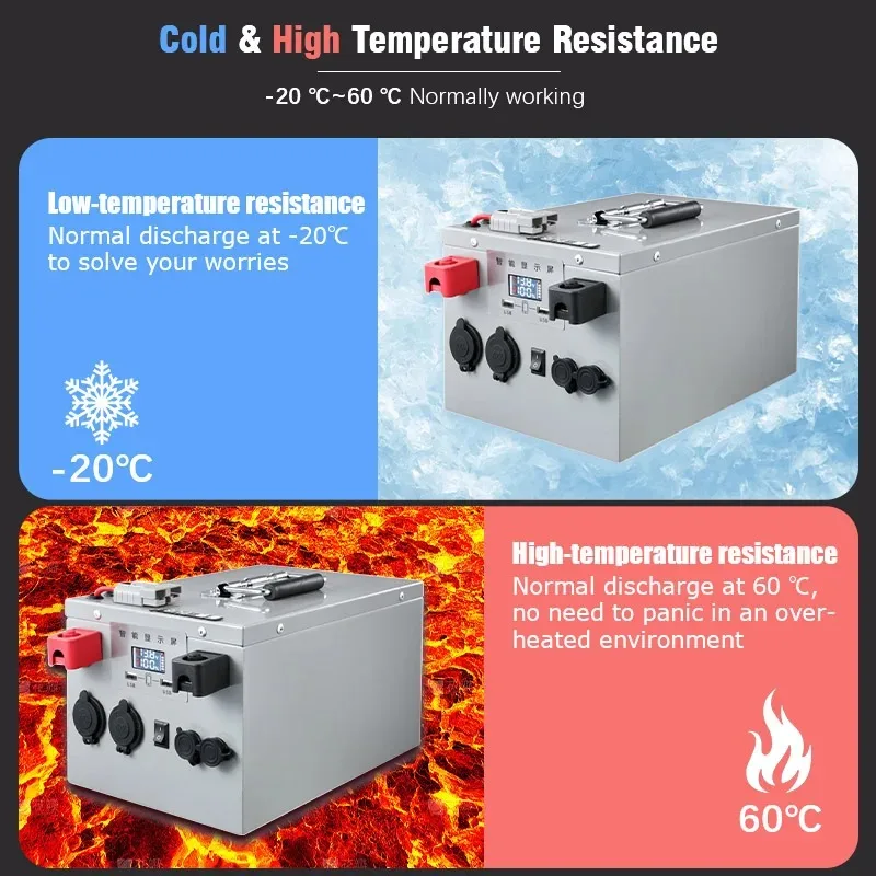 Аккумулятор литий-железо-фосфатный BMS для солнечной лодки