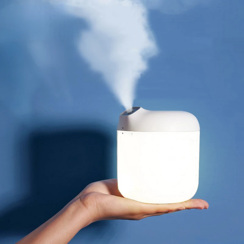 

Humidifier Air Humidifier Purifying For Home Office Large Capacity Humidificador With LED Lamp Fogger Mist Maker