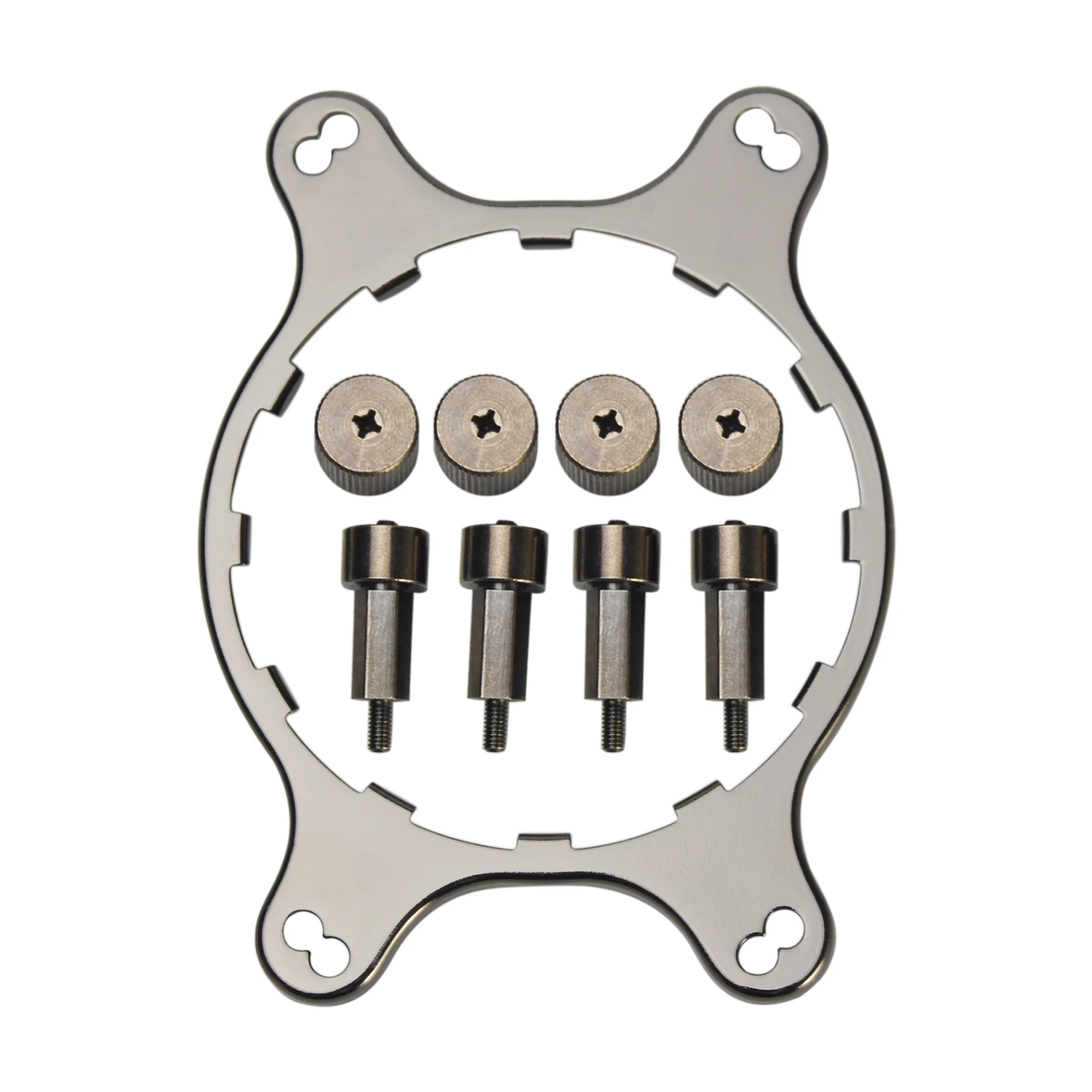 Круглый держатель для радиатора, профессиональные компоненты, держатель для ЦП, вентилятор, стабильные аксессуары, задняя панель компьютер...