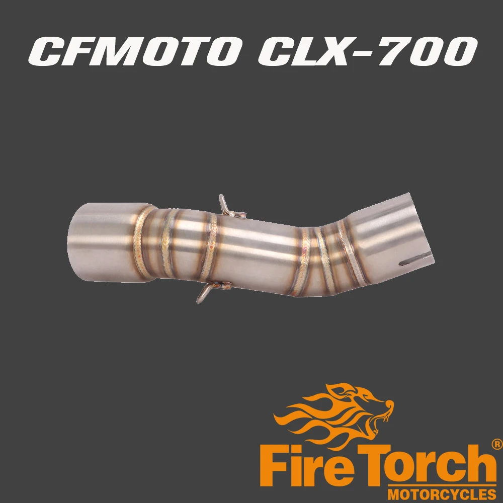 

51 мм мотоциклетная оригинальная выхлопная средняя труба, каталитическая система, средняя Соединительная труба из нержавеющей стали, модиф...