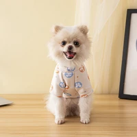 disney new thin cotton dog costume fashion mickey mouse print pet clothes cute puppy clothes outdoor dog hoodie seasons