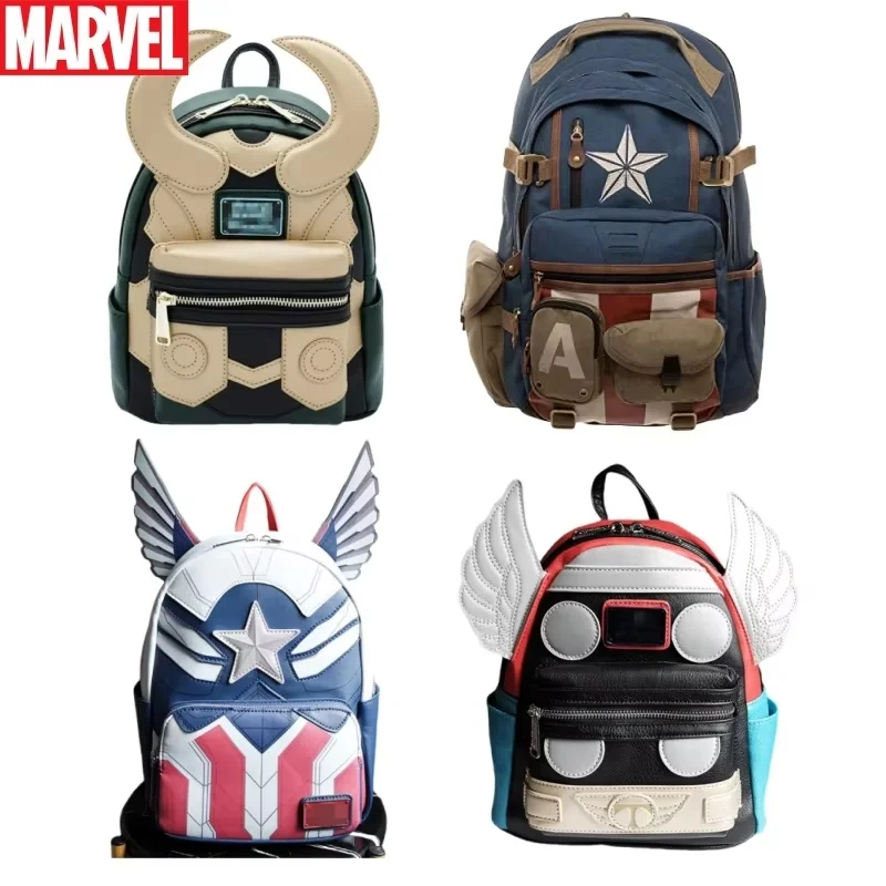Рюкзак Marvel товары для фильмов и телевидения Мстители Локи Капитан Америка
