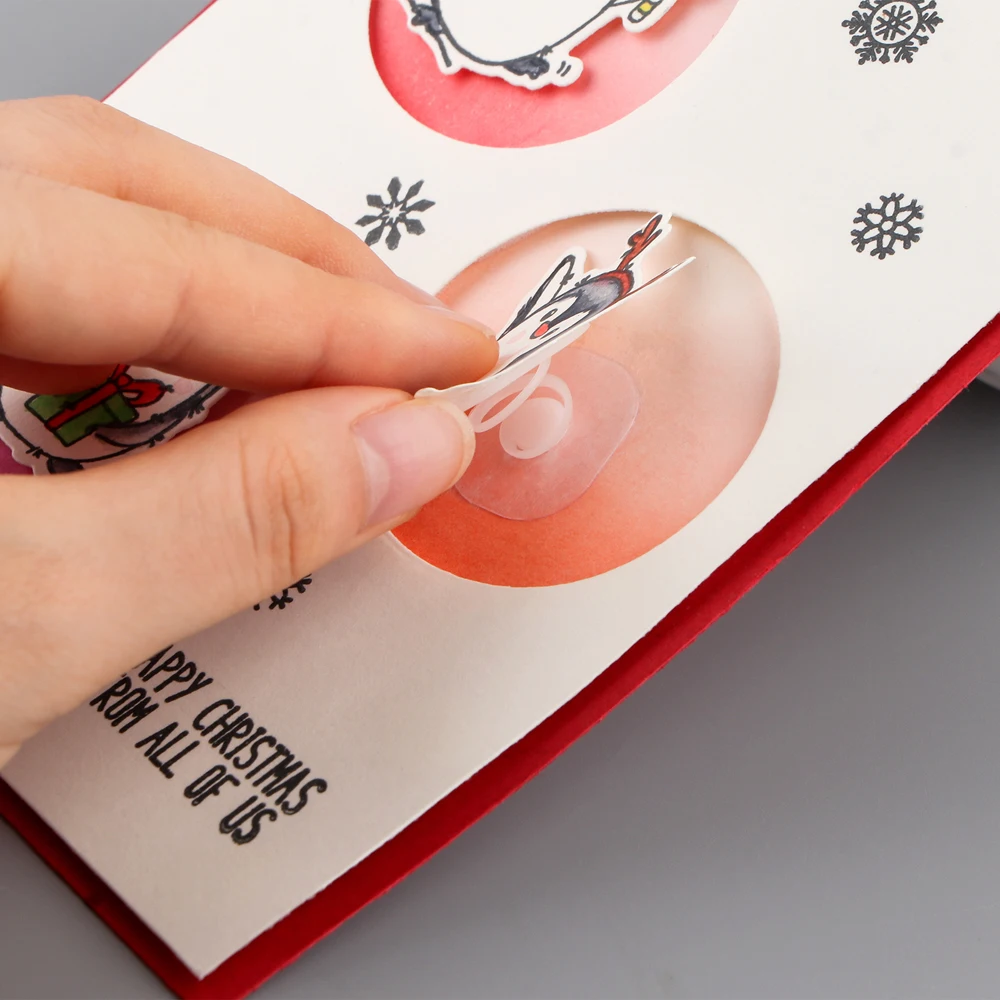 30 шт./упаковка самоклеящиеся мини-воблеры для скрапбукинга