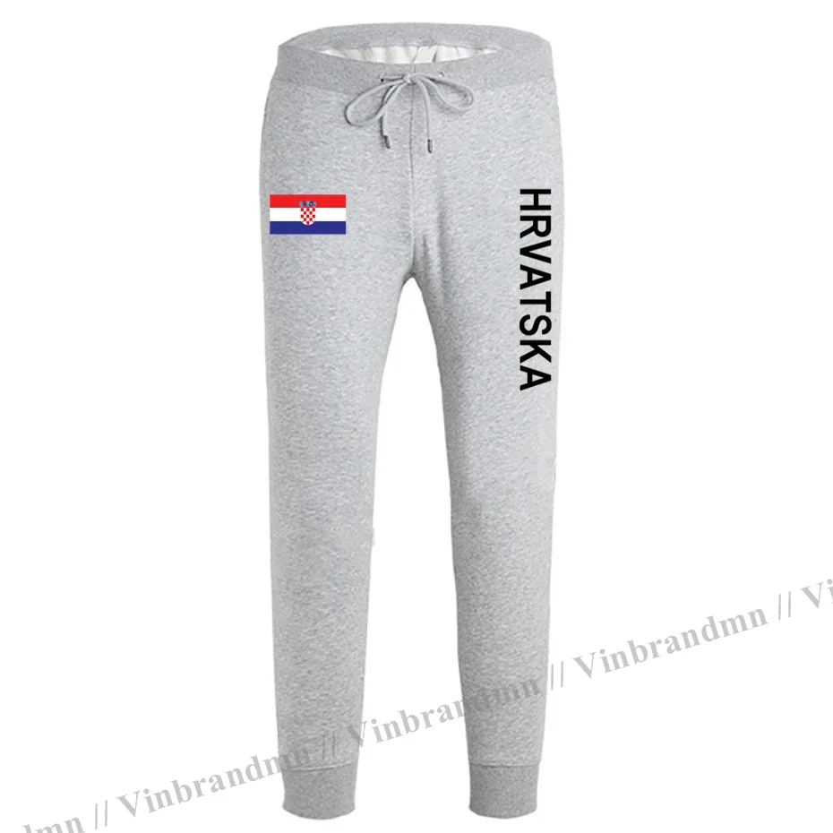 Croatia Hrvatska Croatian HRV Croats мужские брюки для бега комбинезон спортивные штаны трек пот