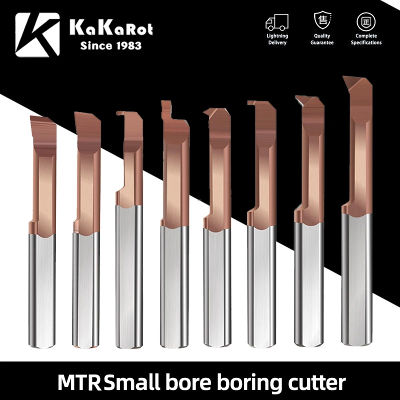 

Миниатюрный расточной резец KaKarot MTR, сверхсейсмический токарный станок из карбида с ЧПУ, инструмент для токарного станка