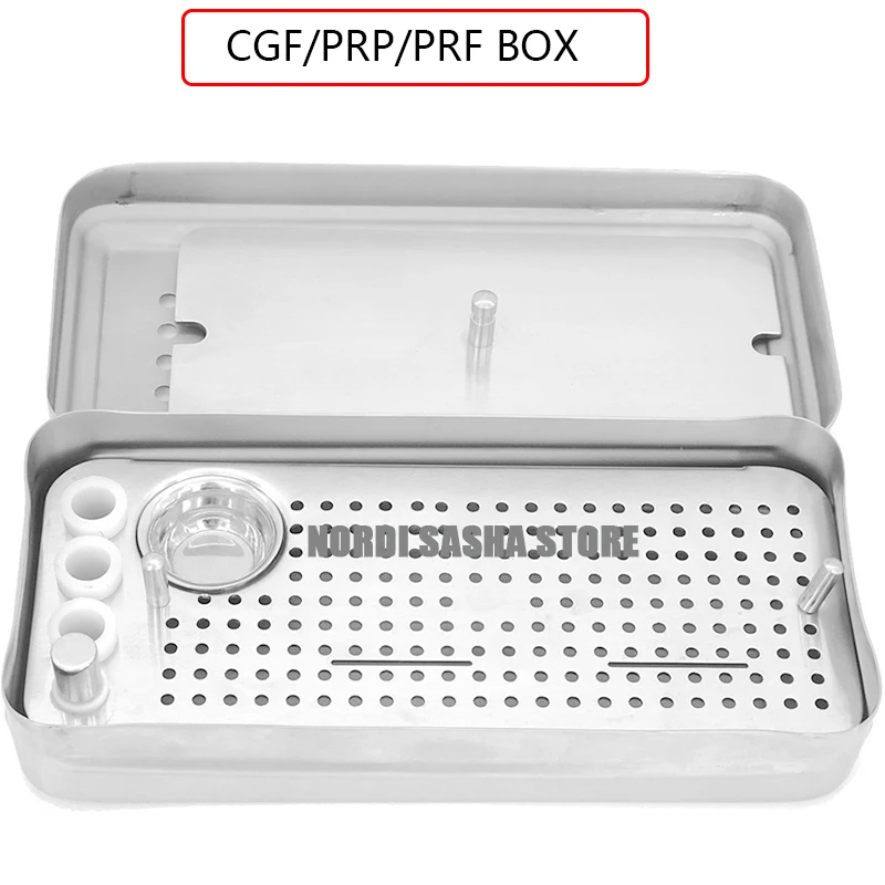 Dental Implant Tool Box Kit PRF Platelet CGF Centrifuge Pressure Film Tool Rich Fibrin Case PRF Platelet Pressure Membrane GBR