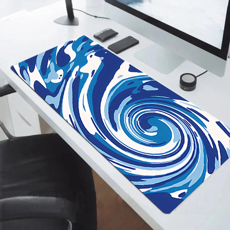 

Pc Accessories Flowing Color Abstract Mouse Pad Gamer Office Carpet Deskmat Mousepad Gaming Desk Mat Cabinet Keyboard Mats Anime
