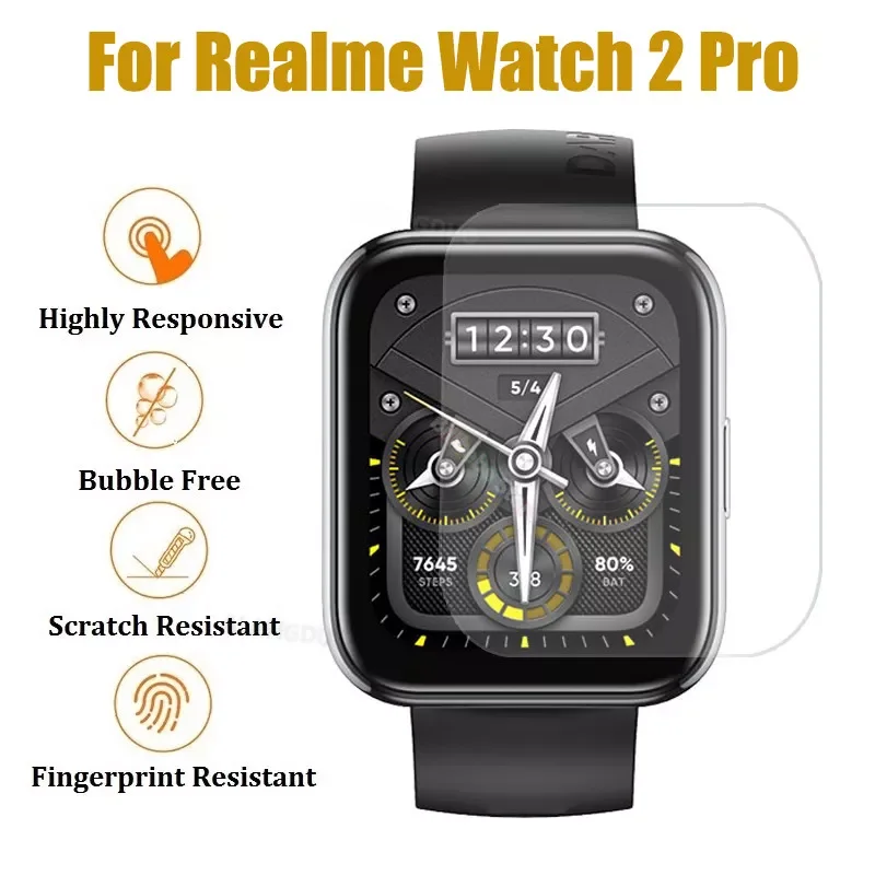 

Ремешок Защитная пленка для Realme Watch 2 Pro защита экрана не стекло аксессуары для смарт-часов для realme Watch 2 s pro пленка