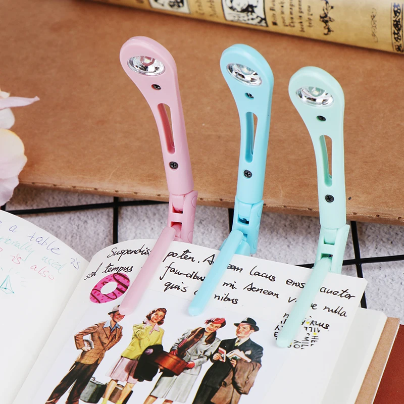 

Mini Portable LED Reading Lamp Eye-protect Led Night Light Book Light With Clip