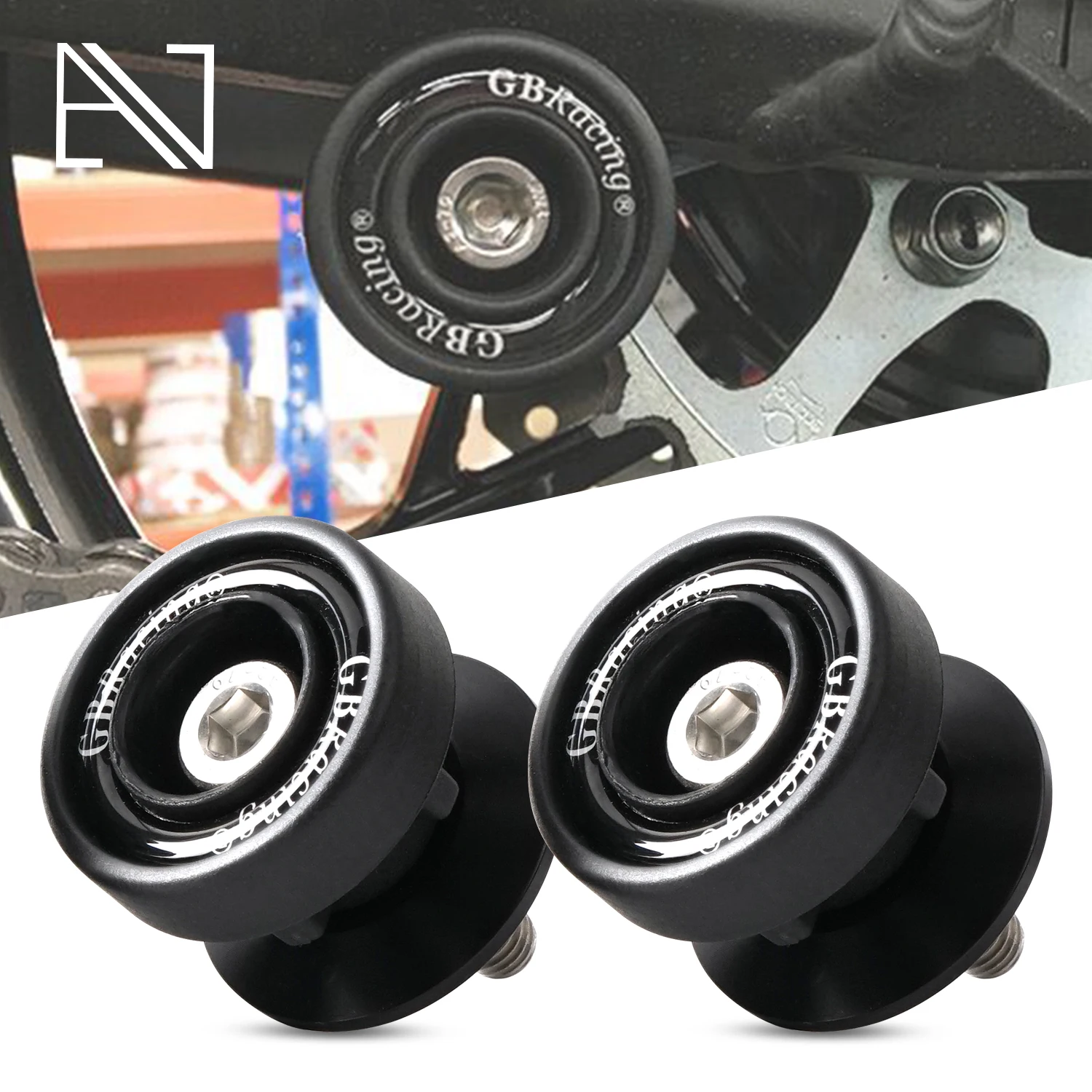 

Motorcycle Swingarm Swing Arm Spools 8mm For Kawasaki Ninja 400 636 650 1000SX ZX-6R ZX-10R Z400 Z650 Z900 Z900RS Z1000 ZH2