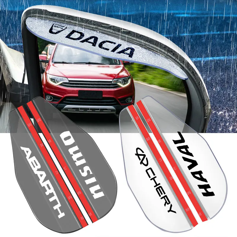 

Car Rearview Mirror Rain Eyebrow Car Eyebrow Canopy for Jaguar F-TYPE F-PACE E-PACE I-PACE XF XE XJ X-Type Car Accessories Decor