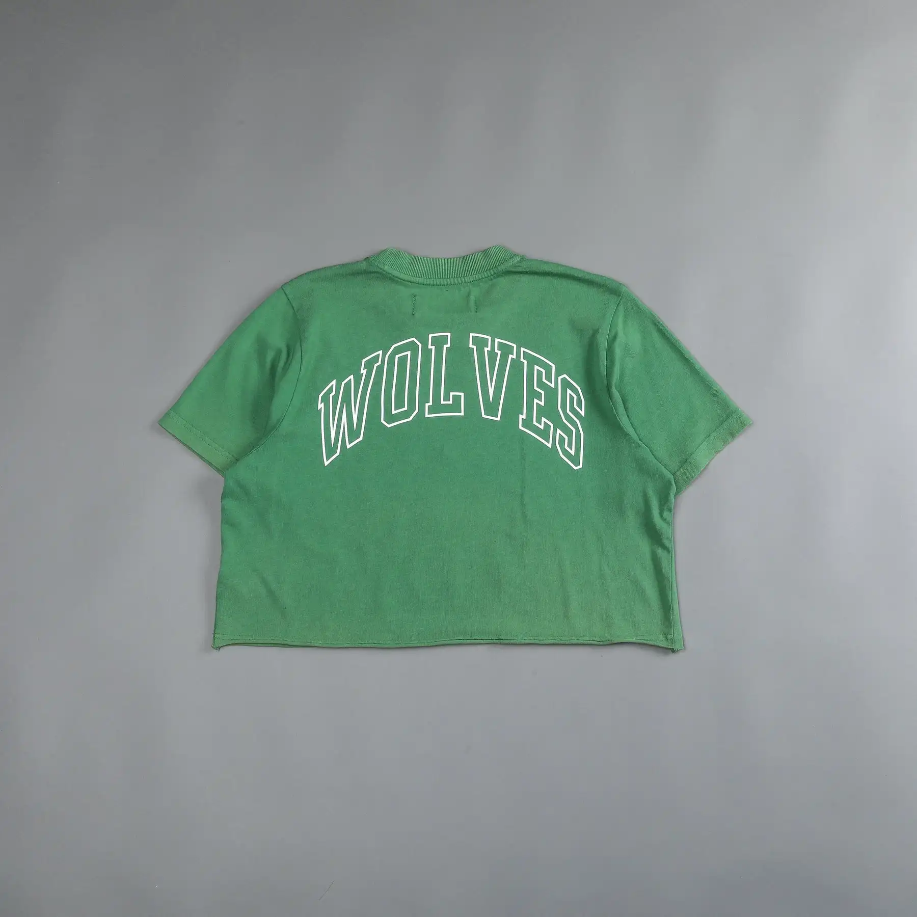 Darc She Shirt Wolf Head Top Cherry Blossom Wolf Yoga Short Sleeve Women Summer Pure Cotton Pure Cotton Sports Fitness T-shirt