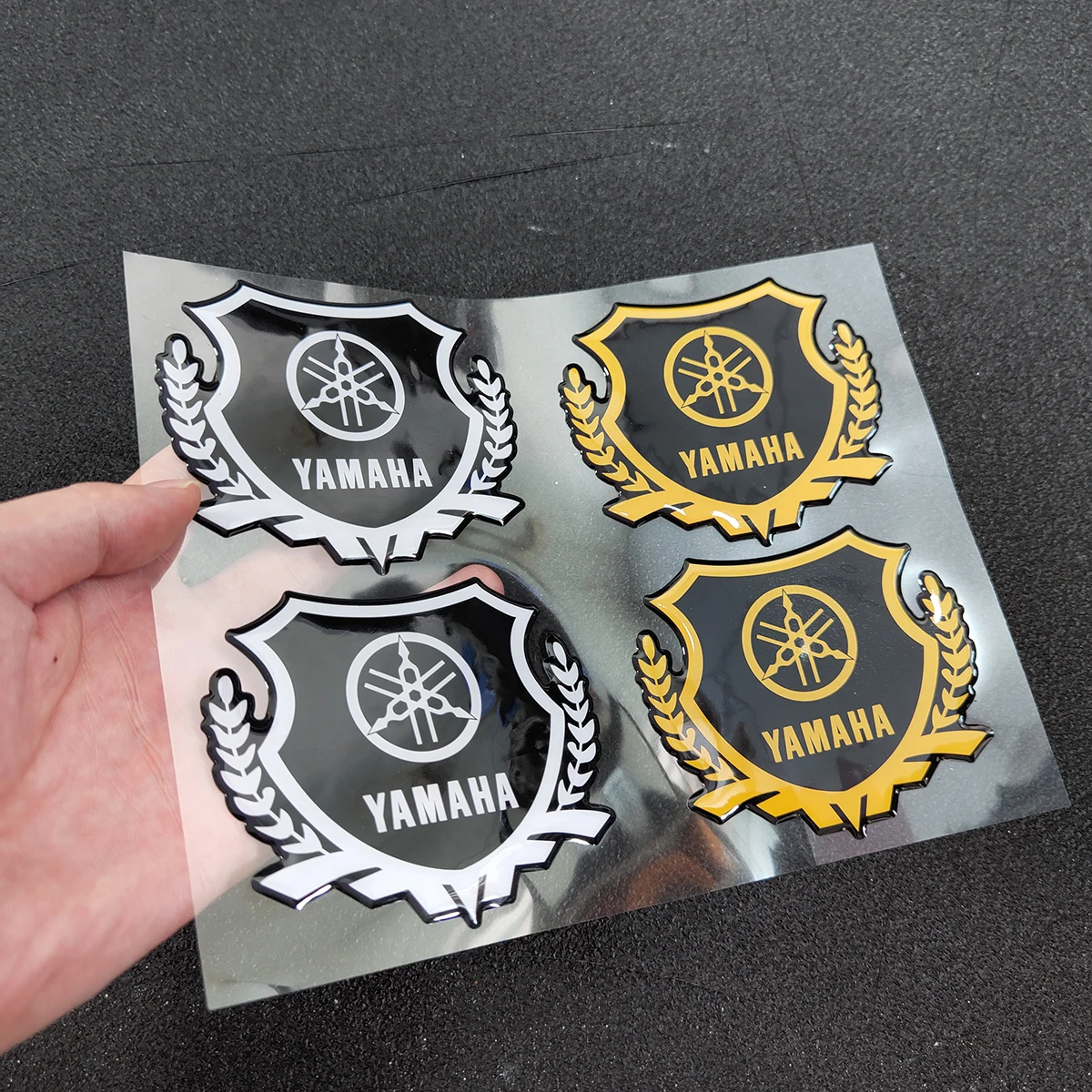 Гелевые 3d наклейки Yamaha эмблема Танк логотип мотоцикла Наклейка Mt 07 125 Yzf R1 R3 R6 Tmax Xmax