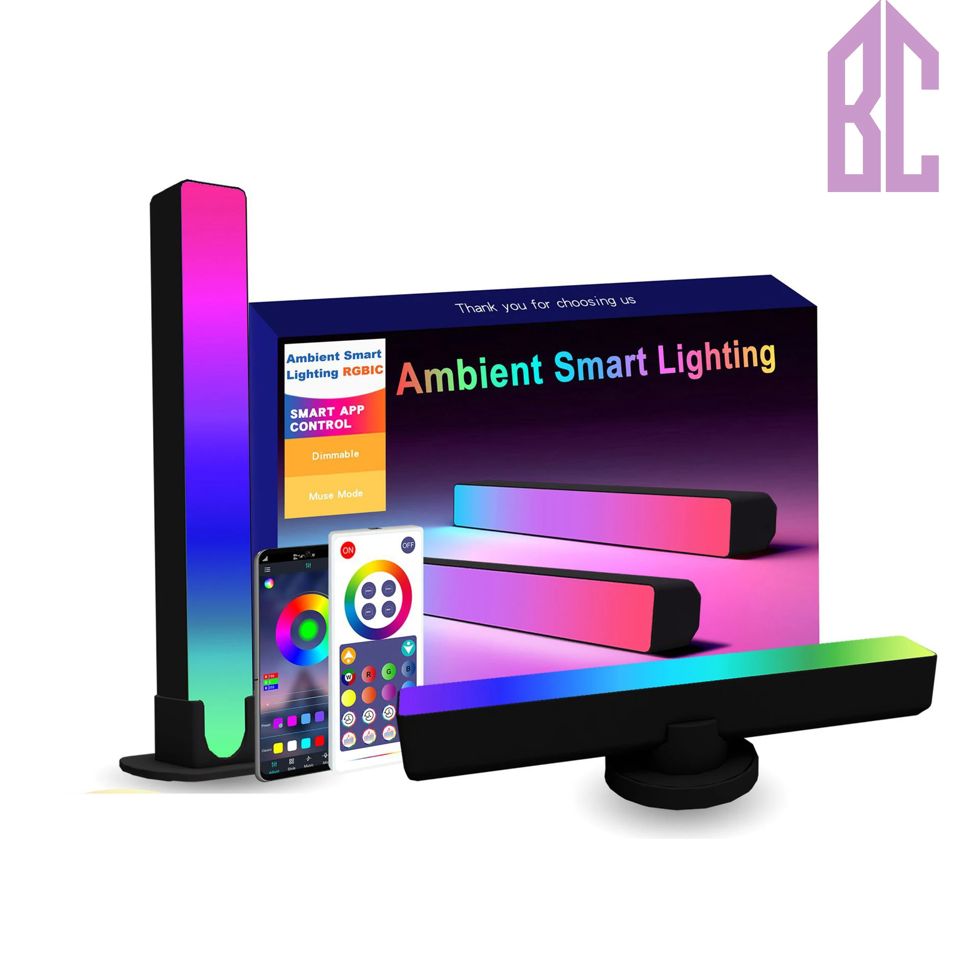 

RGB-Лента светодиодная настольная с поддержкой Wi-Fi и Bluetooth