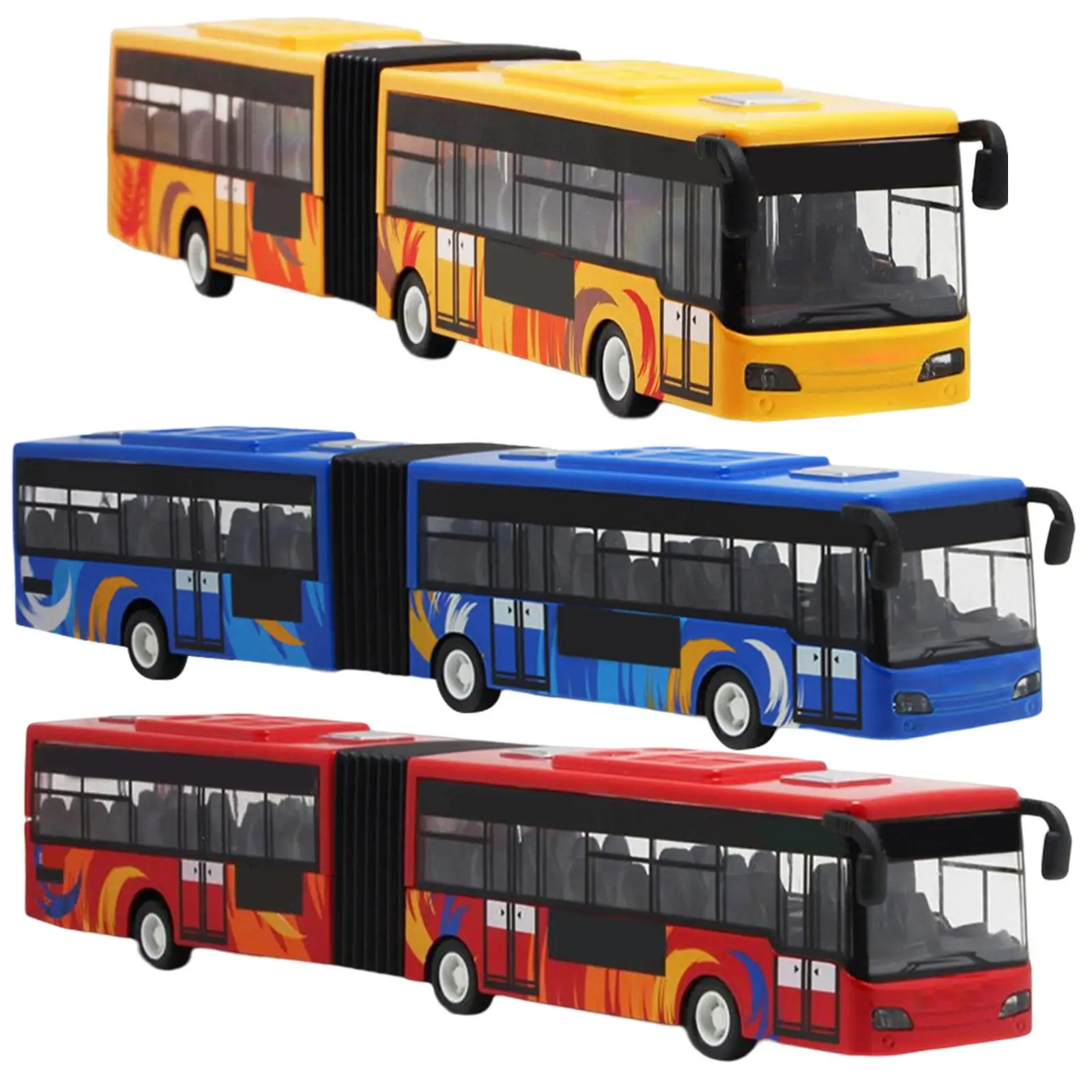 

1/50 автобусная игрушка, украшение, сплав, прочная имитация для подростков