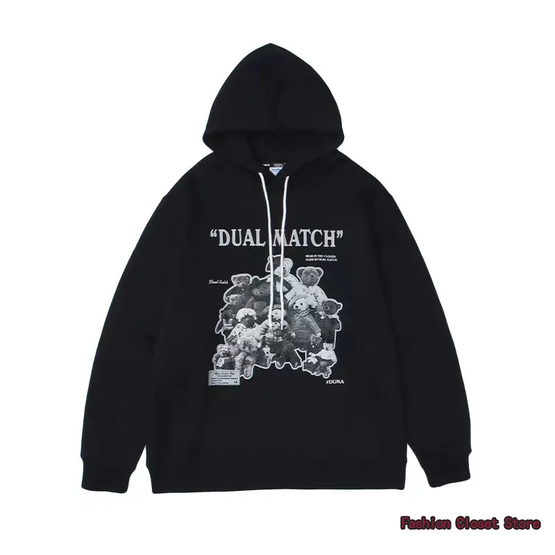 

Men Clothing Hoodie Gothic Dark Style Print Sweatshirt Autumn Winter Casual Pullover Unisex Sportswear Tracksuit Oversized S-6XL