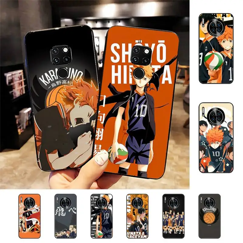 

RuiCaiCa Haikyuu Volleyball Phone Case For Huawei Nova 3I 3E mate 20lite 20Pro 10lite Luxury funda case