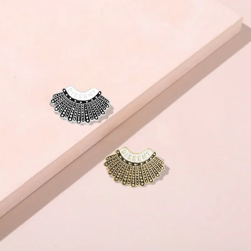 Эмалированная булавка RBG черные броши на заказ рубашка лацкан Женская