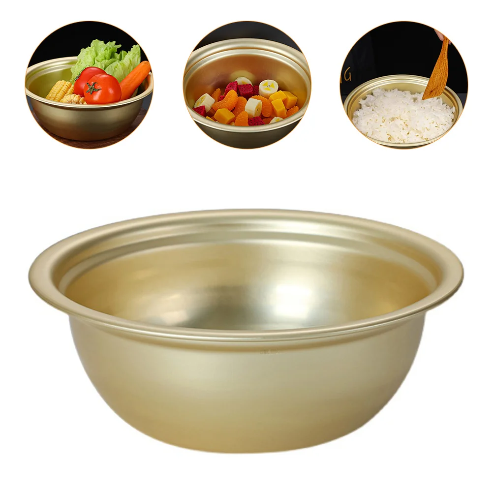 

Bowl Basin Bowls Mixing Soup Kitchen Serving Aluminium Dough Baking Cooking Storage Popcorn Nesting Salad Vegetable Thickened