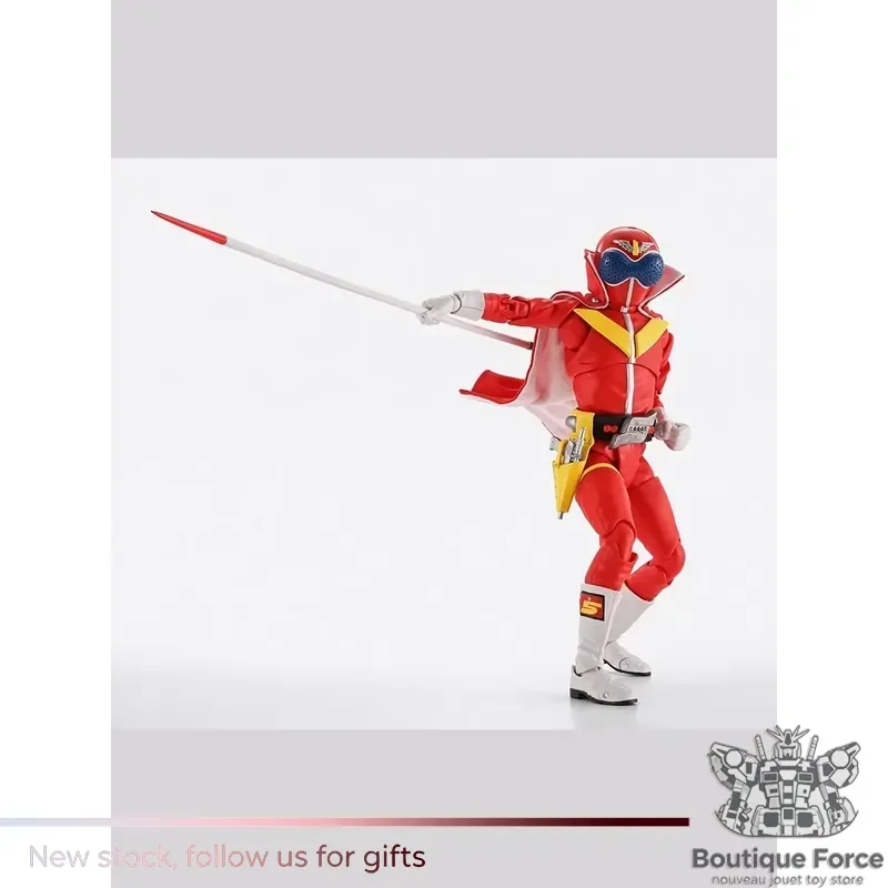 Фото Коллекционная фигурка Bandai SHF True Bone Sculpture Akaranger: Аниме-модель Himitsu Sentai Gorenger для мальчиков №5