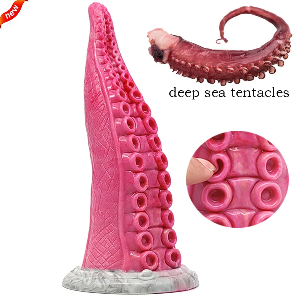 

Big Octopus Realistic Tentacle Dildo Sucker Female Masturbators Penis Anal Plug Backyard Women Adult Sex Toy Lover Surprise Gift