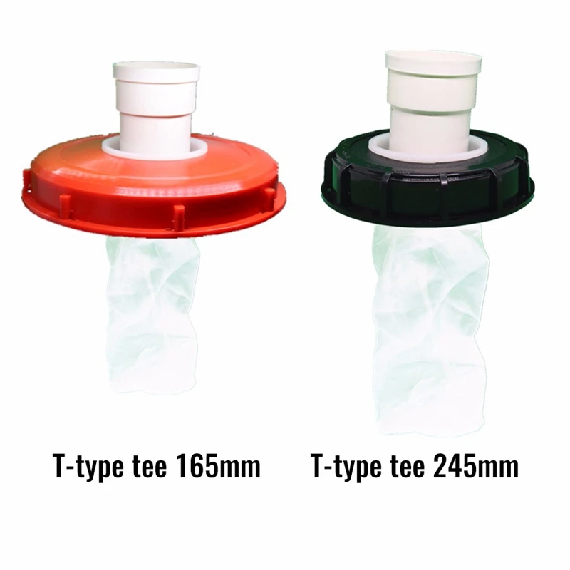 Крышка фильтра для резервуара с защитой от дождя нейлоновая DN75 тонкий корпус